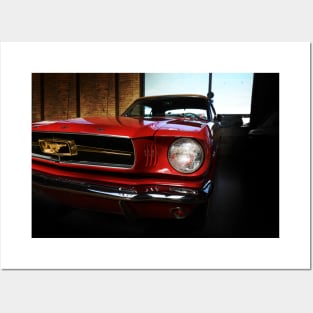 ford mustang classic car Posters and Art